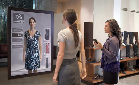 Augmented reality for online shopping